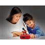 LEXIBOOK Réveil LED 3D avec Alarme et Projection de Lumière Nocturne Miraculous Ladybug - Pantaille LCD