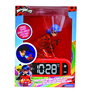 LEXIBOOK Réveil LED 3D avec Alarme et Projection de Lumière Nocturne Miraculous Ladybug - Pantaille LCD