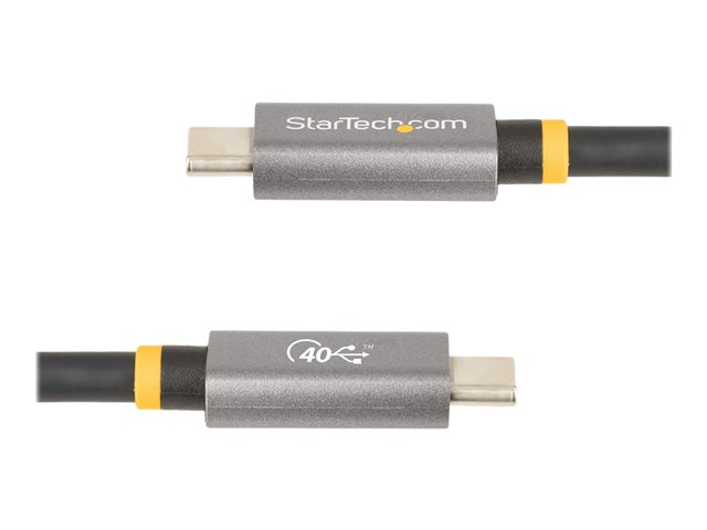 StarTech.com Câble USB4 USB-C vers USB-C 1m 40Gbps 8K 100W Charge Rapide