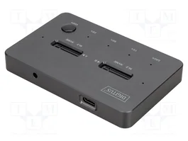 DIGITUS Station d'accueil USB 3.2 Gen 2 pour M.2 NVMe SSD, noir