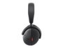 Dell WL7024 Casque Bluetooth Sans Fil avec Réduction de Bruit Active, Noir