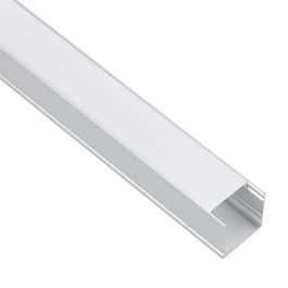Greenice Profil Pour Bandes LED 2 mètres - Diffuseur Opale