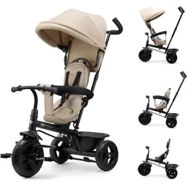 Kinderkraft FREEWAY 2 Tricycle Évolutif 5 en 1 Beige