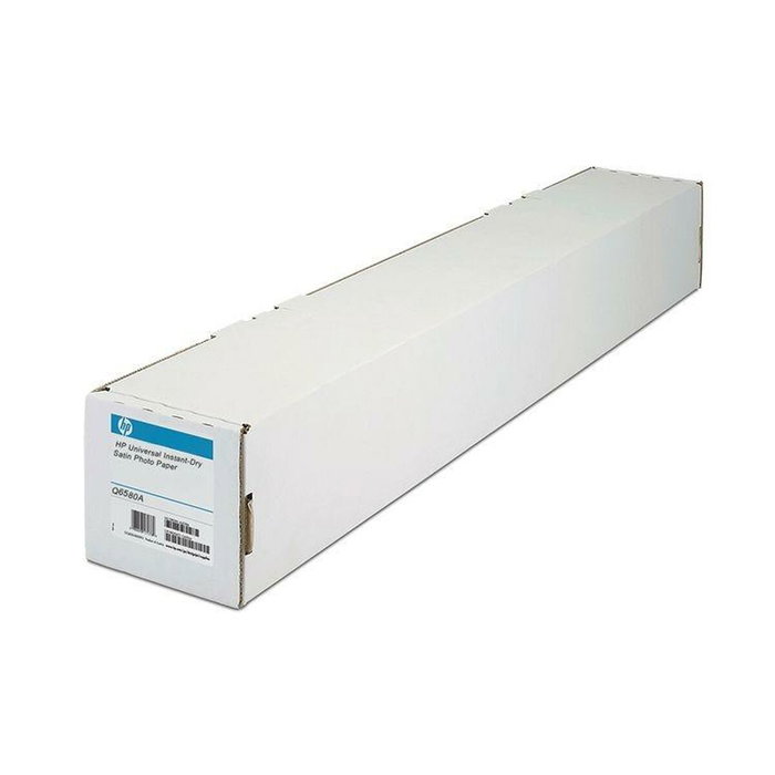 HP Q6580A Papier photo satiné à séchage instantané 914 mm x 30,5 m 200 g/m² blanc HP Q6580A Papier photo satiné à séchage instantané 914 mm x 30,5 m 200 g/m² blanc