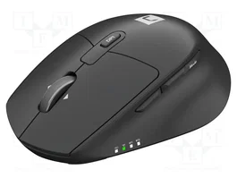 NATEC KITE Souris sans fil noire