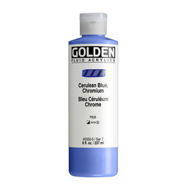 Golden Peinture Acrylique Fluide Azul Cerúleo Cromo 237 ml