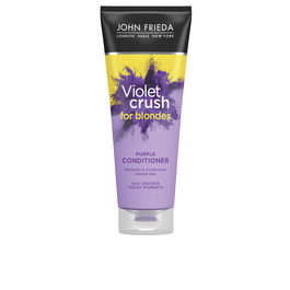 John Frieda Violet Crush Après-shampooing pour blondes 250 ml - Neutralise les tons jaunes et orangés
