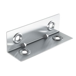 HERRAJES ALK Équerre Zedra 67X21 Chape Zincée