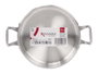 KINVARA Poêle en aluminium avec poignées 16 cm, Plata, Lot de 6