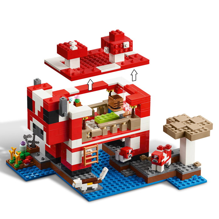 LEGO Minecraft La maison des Champimeuhs 21270