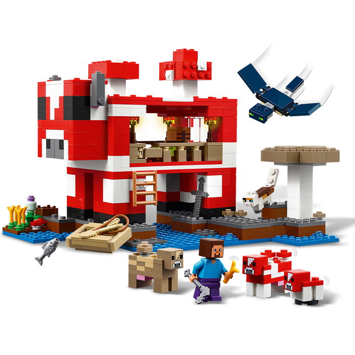 LEGO Minecraft La maison des Champimeuhs 21270