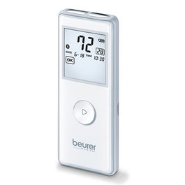 Beurer ME-90 CardioExpert Cardiomètre avec Bluetooth, Application Mobile et câble USB pour enregistrement et suivi du rythme cardiaque