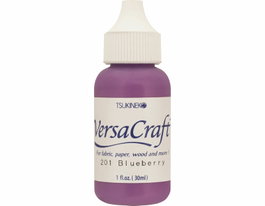 Tsukineko Encre VERSACRAFT Bleu Blueberry 30ml
