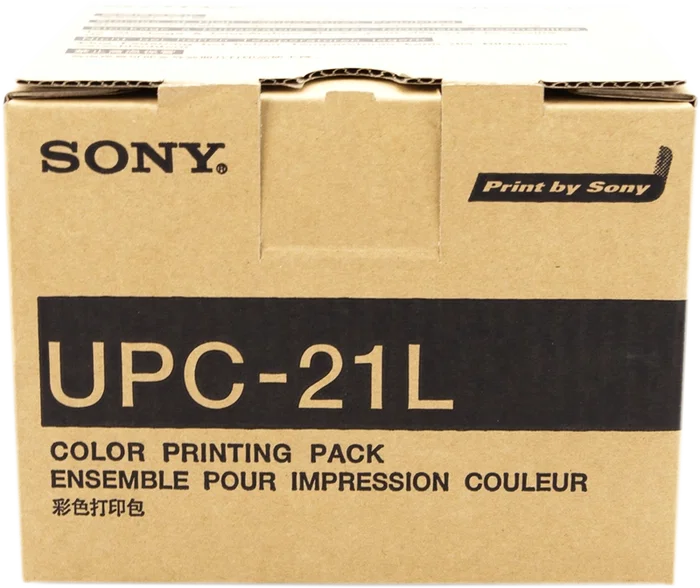 Sony UPC-21L Value Pack - Couleurs variés couleurs + Lot d'impression photo A6 200 feuilles et 4 rubans