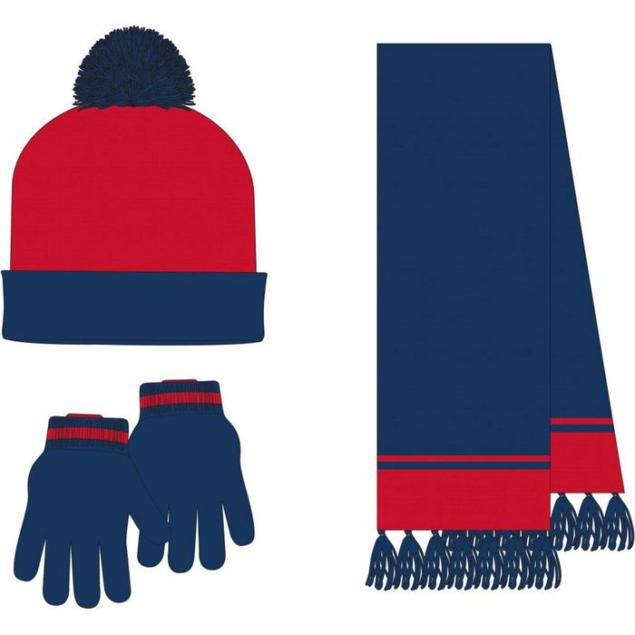 Bonnet et gants Spider-Man Bleu Bonnet et gants Spider-Man Bleu