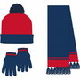 Bonnet et gants Spider-Man Bleu