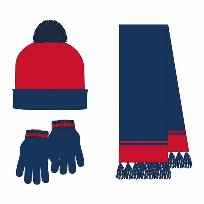 Bonnet et gants Spider-Man Bleu Bonnet et gants Spider-Man Bleu