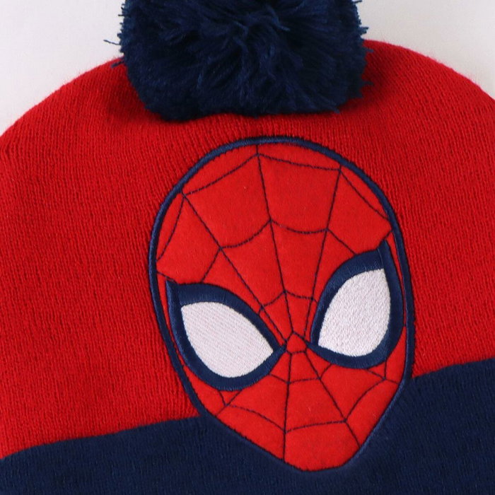 Bonnet et gants Spider-Man Bleu Bonnet et gants Spider-Man Bleu