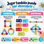 Jugatoys - pequemagnetics Jeu de construction magnétique pour enfants, 84 pièces