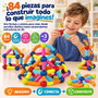 Jugatoys - pequemagnetics Jeu de construction magnétique pour enfants, 84 pièces