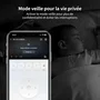 Beans View Caméra de surveillance D210 2K WiFi avec vision nocturne