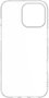 eSTUFF Coque iPhone 16 Pro INFINITE VIENNA en TPU 100% recyclé - Protection antichoc - Transparent - Écologique