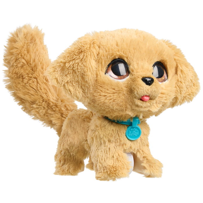 Just Play Furreal Walk-A-Lots Golden Retriever 28162 - Jouet interactif et marcheur pour enfant +4 ans avec laisse, sons réalistes et mouvements (20,3 cm) - Multilingue Just Play Furreal Walk-A-Lots Golden Retriever 28162 - Jouet interactif et marcheur pour enfant +4 ans avec laisse, sons réalistes et mouvements (20,3 cm) - Multilingue