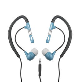 Elbe AU-009-DEP - Écouteurs intra-auriculaires Bluetooth sportifs, étanches IPX8 pour la natation, sonorité puissante avec basses profondes et fixations confortables