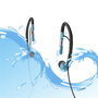 Elbe AU-009-DEP - Écouteurs intra-auriculaires Bluetooth sportifs, étanches IPX8 pour la natation, sonorité puissante avec basses profondes et fixations confortables