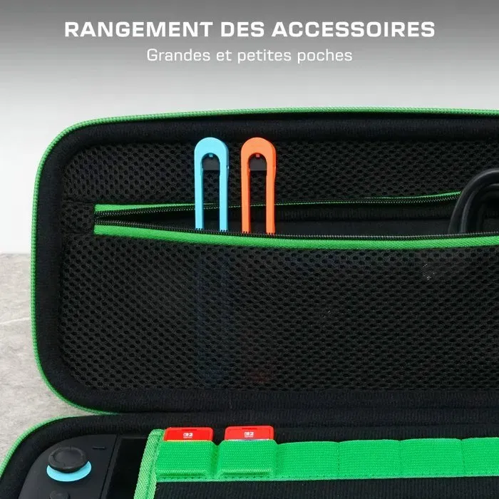 Turtle Beach - Etui de voyage PlayTrek pour Nintendo Switch, Nintendo Switch OLED et Nintendo Switch 2 - Coque de protection officielle licence Nintendo Donkey Kong