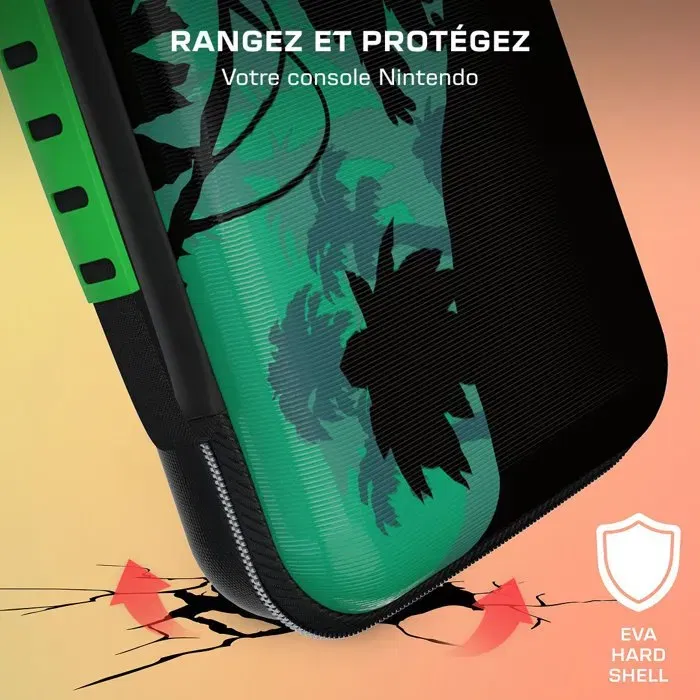 Turtle Beach - Etui de voyage PlayTrek pour Nintendo Switch, Nintendo Switch OLED et Nintendo Switch 2 - Coque de protection officielle licence Nintendo Donkey Kong