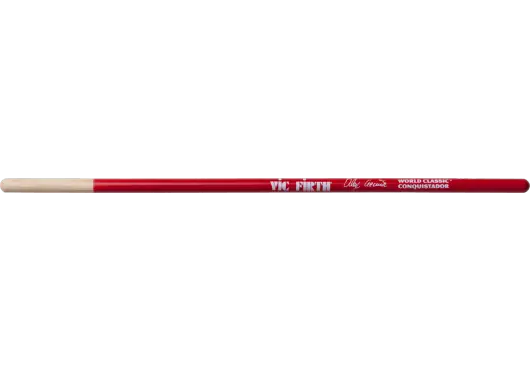 VicFirth Baquetas Timbales Alex Acuña "Conquistador" World Classic - Rouge VicFirth Baquetas Timbales Alex Acuña "Conquistador" World Classic - Rouge