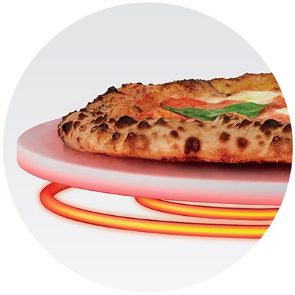 Sage SPZ820BSS4EEU1 Four à pizza Pizzaiolo - Four de compteur domestique atteignant 400°C, cuisson en 2 minutes, avec système Element iQ