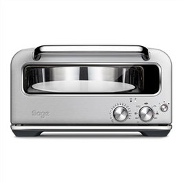 Sage SPZ820BSS4EEU1 Four à pizza Pizzaiolo - Four de compteur domestique atteignant 400°C, cuisson en 2 minutes, avec système Element iQ