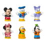 Mattel Figurine Little People Mickey et ses amis, Pack de 6 figurines