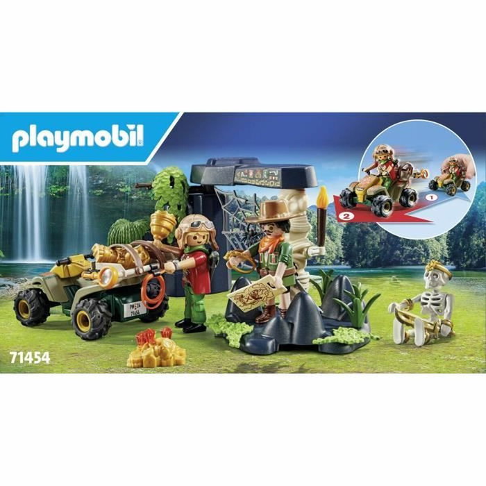 PLAYMOBIL 71454 Explorateurs et ruines de la jungle