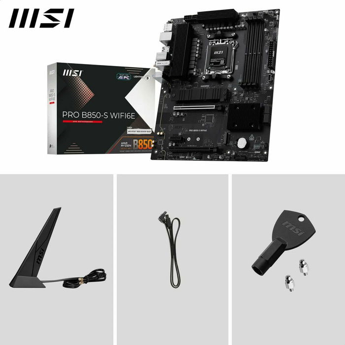 Carte Mère MSI PRO B850-S WIFI6E AMD AM5