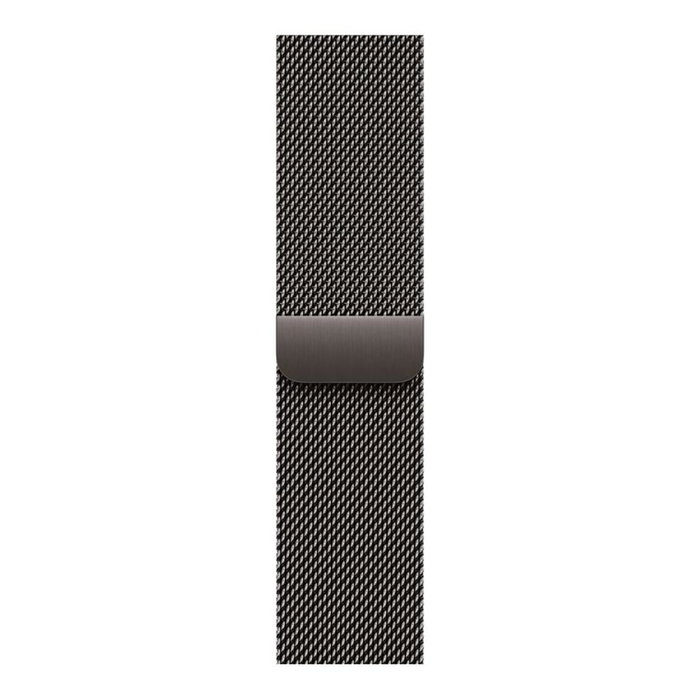 Apple Boucle Milanese 42 mm Ardoise pour Apple Watch - Boucle en Maille Acier Inoxydable Recyclé Apple Boucle Milanese 42 mm Ardoise pour Apple Watch - Boucle en Maille Acier Inoxydable Recyclé
