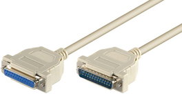 MicroConnect Câble d'extension D-SUB 25 broches, 3m