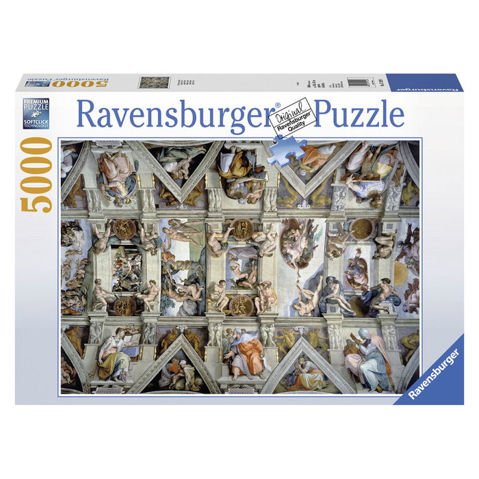 Ravensburger Puzzle 5000 pièces Chapelle Sixtine - Michel-Ange Ravensburger Puzzle 5000 pièces Chapelle Sixtine - Michel-Ange