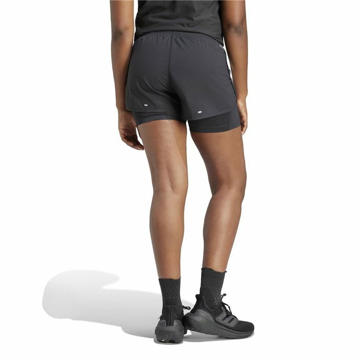 Short de Sport pour Femme Adidas Own the run 3S 2In1