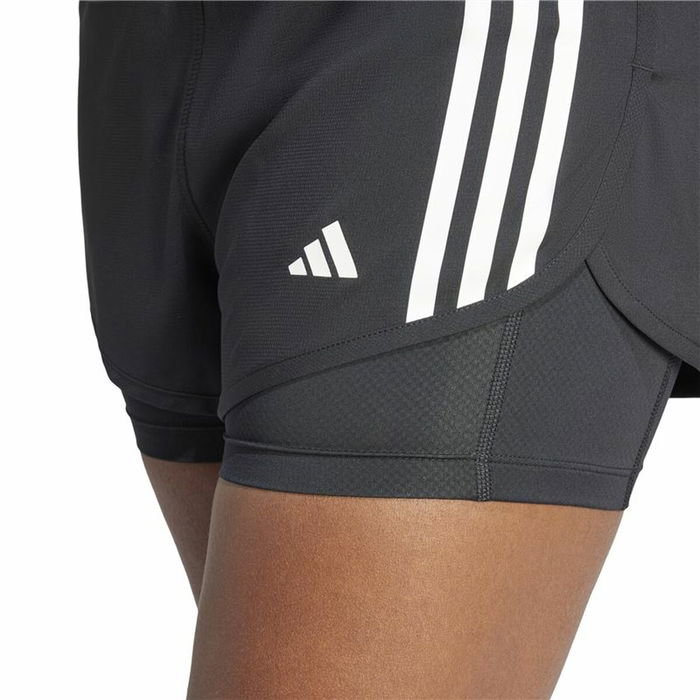 Short de Sport pour Femme Adidas Own the run 3S 2In1
