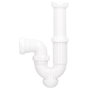 Gifont Siphon courbe extensible sortie Ø40 mm réductrice Ø32 mm