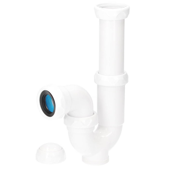 Gifont Siphon courbe extensible sortie Ø40 mm réductrice Ø32 mm