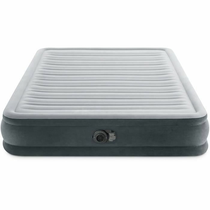 Intex Matelas gonflable Comfort Plus - 2 personnes - 150 x 200 cm - Gris