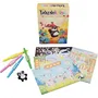 Asmodee Takenokolor - Jeu de coloriage roll & write, univers Takenoko, langue française
