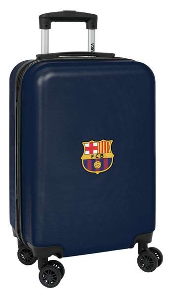 Safta Valise Cabine 20 Pouces F.C. Barcelona 34.5 x 55 x 20 cm, Recommandé à partir de 3 ans