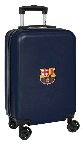 Safta Valise Cabine 20 Pouces F.C. Barcelona 34.5 x 55 x 20 cm, Recommandé à partir de 3 ans