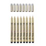 Sakura Pigma Micron estuche de 8 puntafinas negros