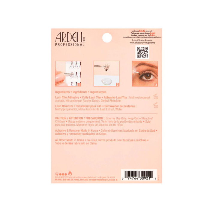 Ardell Extensions de Cils Naked Volume 3D Doux, 56 mèches individuelles sans nœuds #noir, 1 unité Ardell Extensions de Cils Naked Volume 3D Doux, 56 mèches individuelles sans nœuds #noir, 1 unité